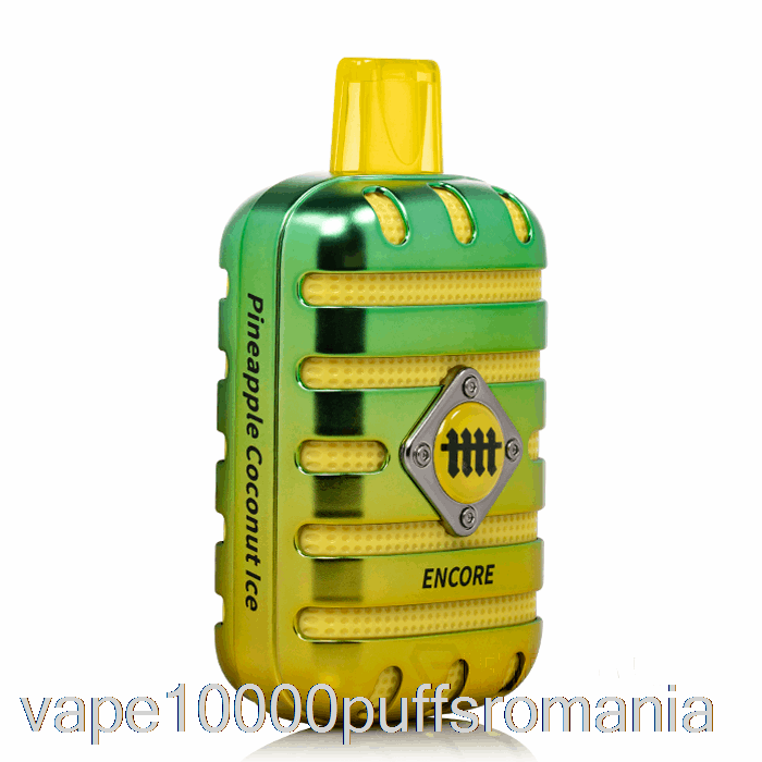 Vape Romania Ca Acel Encore 6500 Gheata De Unica Folosinta Ananas Cocos